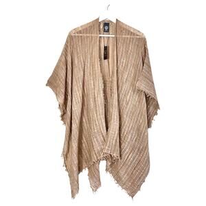 Vince Camuto Beige Textured Cardigan